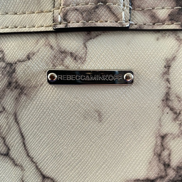 Rebecca Minkoff Marble Hudson Moto Mini Purse - Picture 5 of 5
